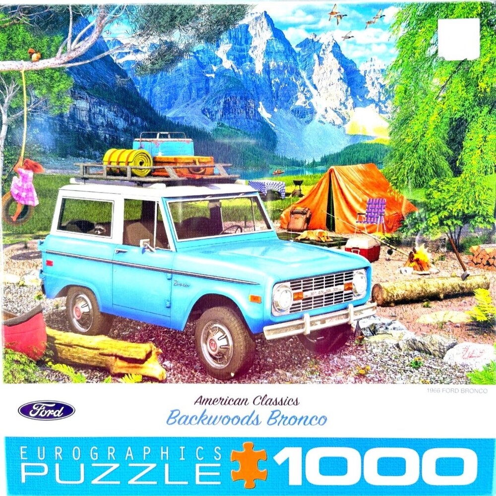 EuroGraphics‎ Backwoods Bronco Automobile Classics 1000 Piece Jigsaw Puzzle New